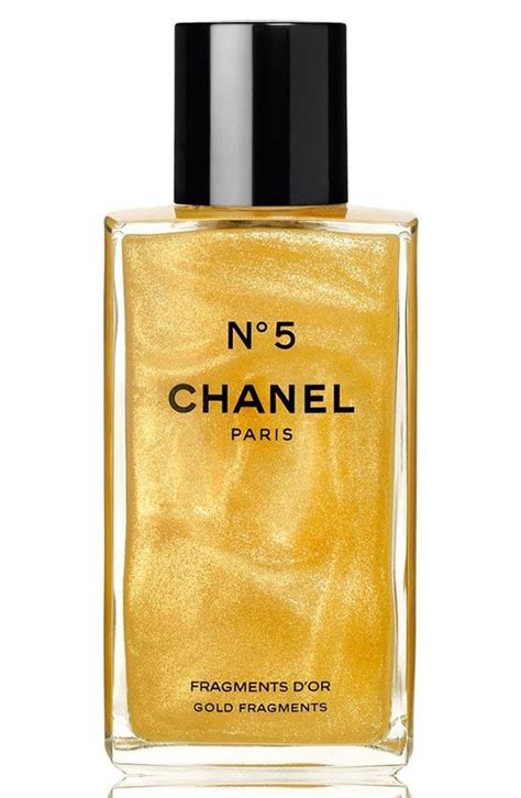 chanel no 5 gold shimmer